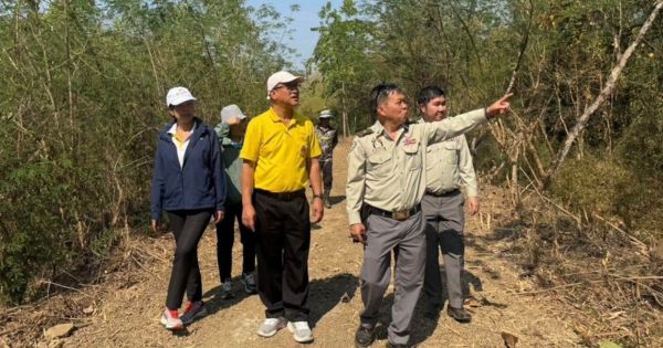 สำนักงาน กปร. ติดตามการดำเนินงานโครงการอนุรักษ์ทรัพยากรป่าไม้และสัตว์ป่าในพื้นที่ป่ารอยต่อ 5 จังหวัด