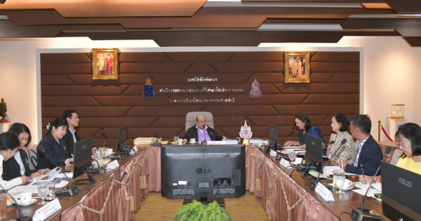 สำนักงาน กปร. จัดประชุมเพื่อให้คำแนะนำการจัดเก็บตัวชี้วัด“ด้านการพัฒนาดิน” ในโครงการจัดทำตัวชี้วัดโครงการอันเนื่องมาจากพระราชดำริ