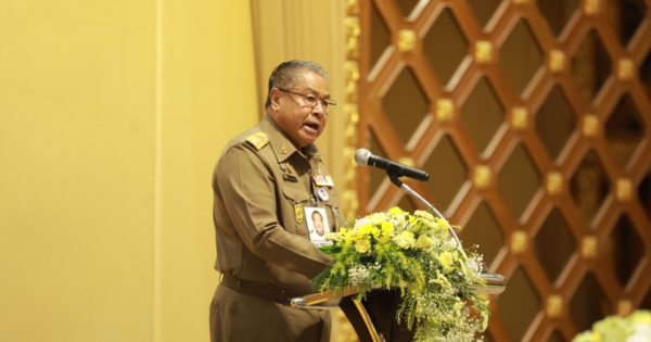 องคมนตรี เปิดการประชุมเชิงปฏิบัติการขับเคลื่อนแผนพัฒนาพื้นที่และโครงการอันเนื่องมาจากพระราชดำริ ปี 2568 มุ่งผนึกกำลัง มท. - กปร. บูรณาการ One Plan จัดทำแผนพัฒนาพื้นที่ ยกระดับคุณภาพชีวิตประชาชนอย่างยั่งยืน