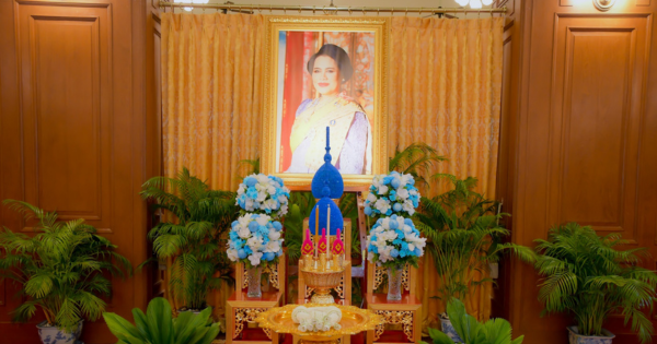 พระผู้เสด็จสู่สวรรคาลัย  สำนักงาน กปร. น้อมสำนึกในพระมหากรุณาธิคุณอันหาที่สุดมิได้